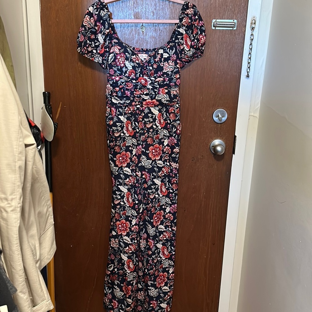 NWOT Band Of The Free Floral Jumpsuit